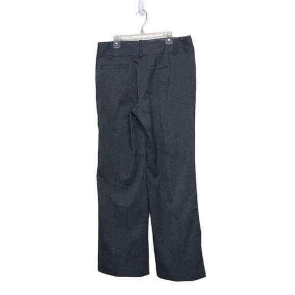 Larry Levine Gray Wide Leg Washable Work Dress Pants Size 8 - Picture 3 of 10